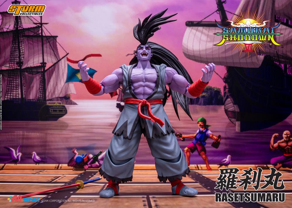 Samurai Shodown VI Rasetsumaru 1/12 Scale Limited Edition BBTS Exclusive Action Figure Gallery Image 5