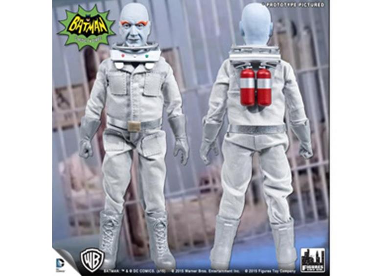 Batman 1966 Classic TV World's Greatest Heroes Series 4 Mr. Freeze 8" Retro Figure Gallery Image 1