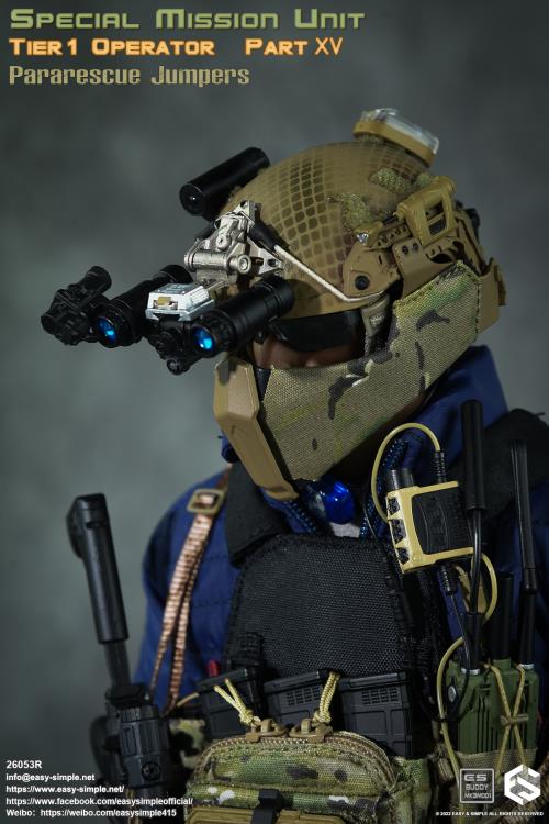 Special Mission Unit Tier 1 Operator Part XV Pararescue Jumpers 1/6 Scale Figure Gallery Image 15