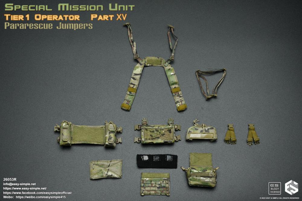 Special Mission Unit Tier 1 Operator Part XV Pararescue Jumpers 1/6 Scale Figure Gallery Image 32