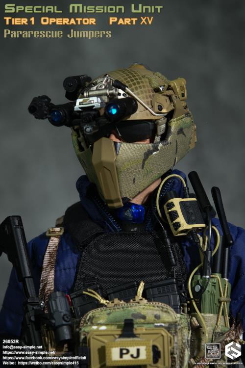 Special Mission Unit Tier 1 Operator Part XV Pararescue Jumpers 1/6 Scale Figure Gallery Image 14