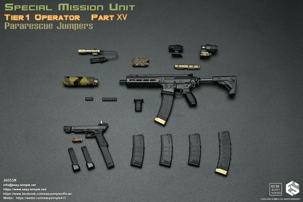 Special Mission Unit Tier 1 Operator Part XV Pararescue Jumpers 1/6 Scale Figure Gallery Image 44