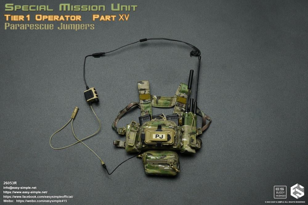 Special Mission Unit Tier 1 Operator Part XV Pararescue Jumpers 1/6 Scale Figure Gallery Image 30