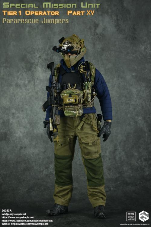 Special Mission Unit Tier 1 Operator Part XV Pararescue Jumpers 1/6 Scale Figure Gallery Image 8