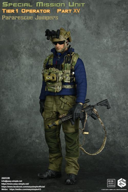 Special Mission Unit Tier 1 Operator Part XV Pararescue Jumpers 1/6 Scale Figure Gallery Image 11