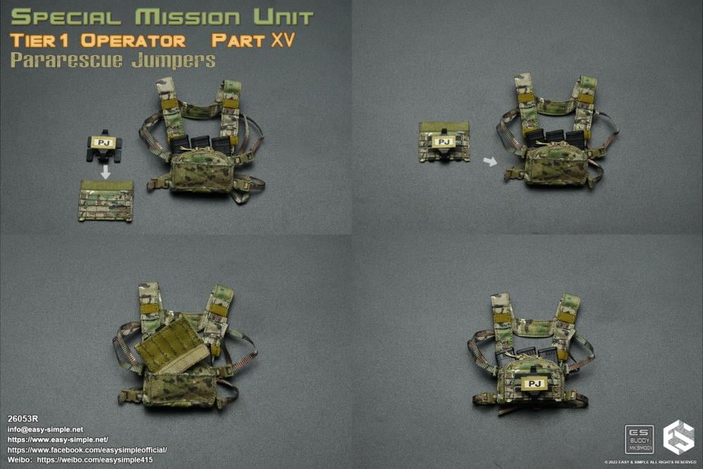 Special Mission Unit Tier 1 Operator Part XV Pararescue Jumpers 1/6 Scale Figure Gallery Image 34