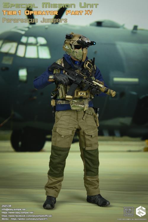 Special Mission Unit Tier 1 Operator Part XV Pararescue Jumpers 1/6 Scale Figure Gallery Image 6