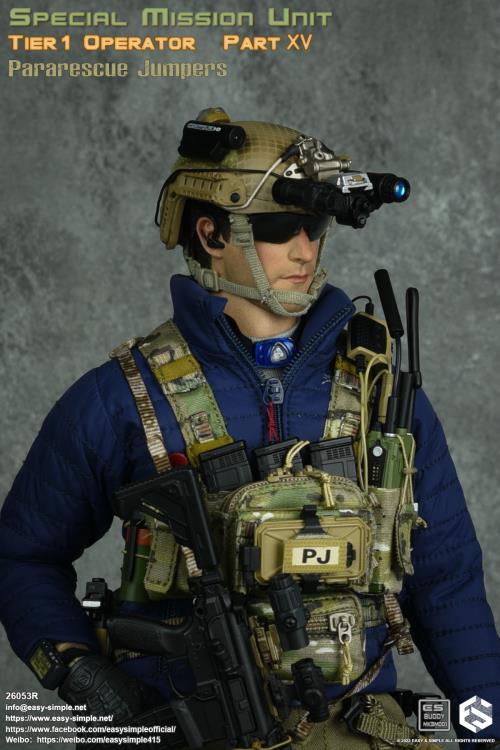 Special Mission Unit Tier 1 Operator Part XV Pararescue Jumpers 1/6 Scale Figure Gallery Image 17