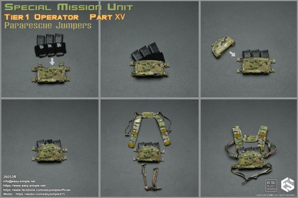 Special Mission Unit Tier 1 Operator Part XV Pararescue Jumpers 1/6 Scale Figure Gallery Image 33