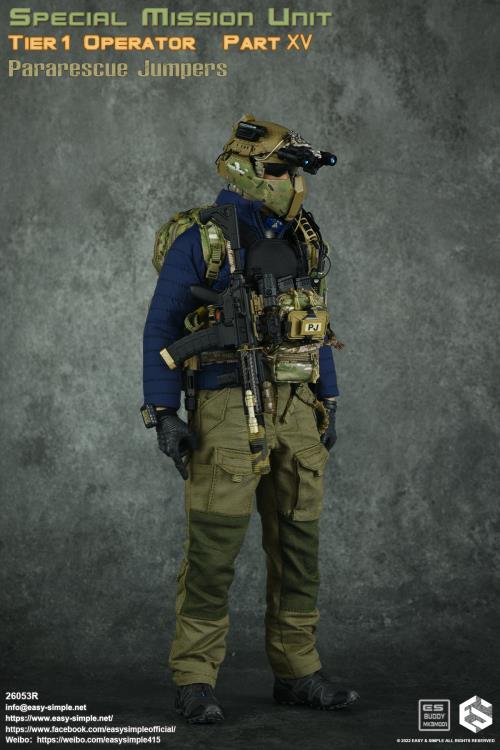 Special Mission Unit Tier 1 Operator Part XV Pararescue Jumpers 1/6 Scale Figure Gallery Image 9