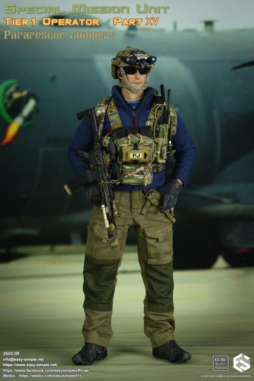 Special Mission Unit Tier 1 Operator Part XV Pararescue Jumpers 1/6 Scale Figure Gallery Image 4