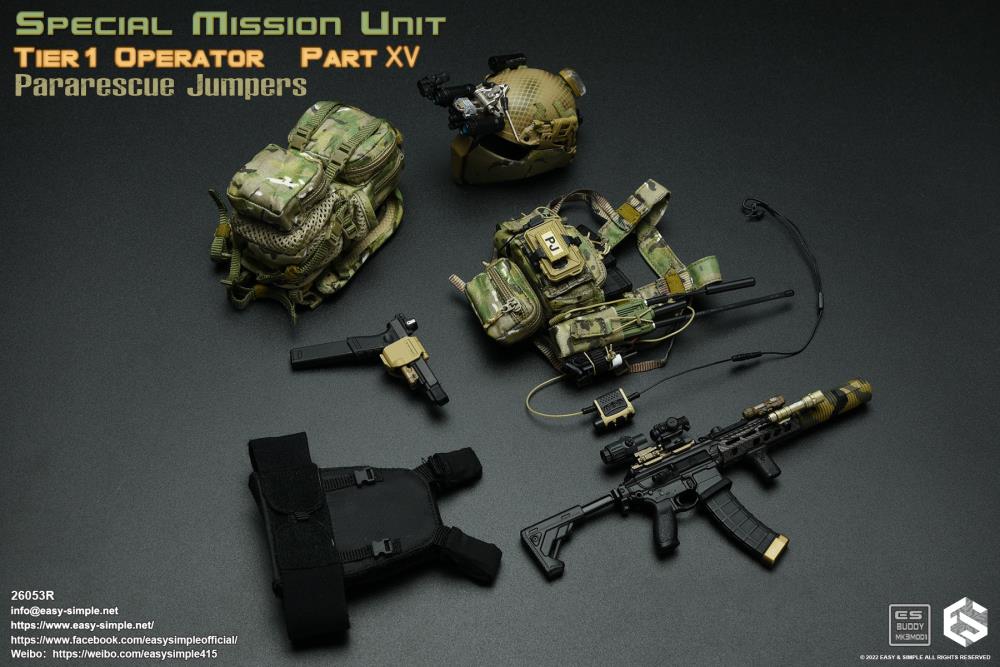 Special Mission Unit Tier 1 Operator Part XV Pararescue Jumpers 1/6 Scale Figure Gallery Image 43
