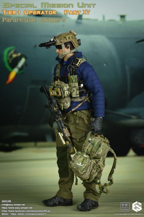 Special Mission Unit Tier 1 Operator Part XV Pararescue Jumpers 1/6 Scale Figure Gallery Image 5