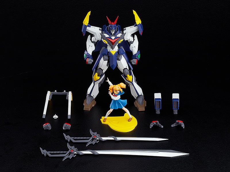 Pop Team Epic Moderoid Biggus McHugeGuy Combination Great Bari Bari Team Epic Model Kit Gallery Image 17