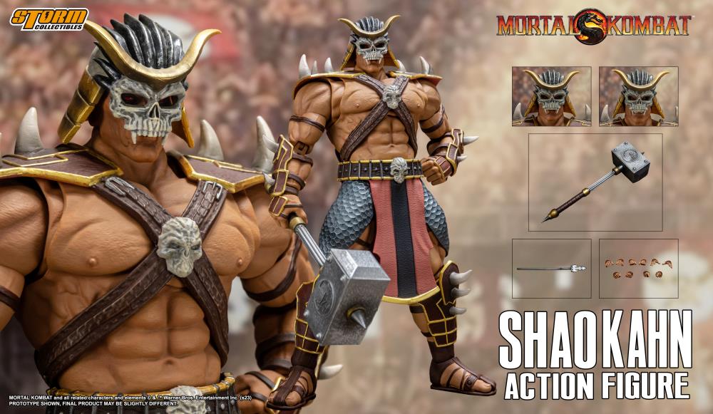 Mortal Kombat Shao Kahn 1/12 Scale BBTS Exclusive Action Figure Gallery Image 5