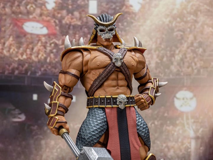 モータルコンバット ストームコレクティブルズ シャオ・カーン 1/12 Mortal Kombat Shao Kahn 1/12 Scale BBTS Exclusive Action Figure