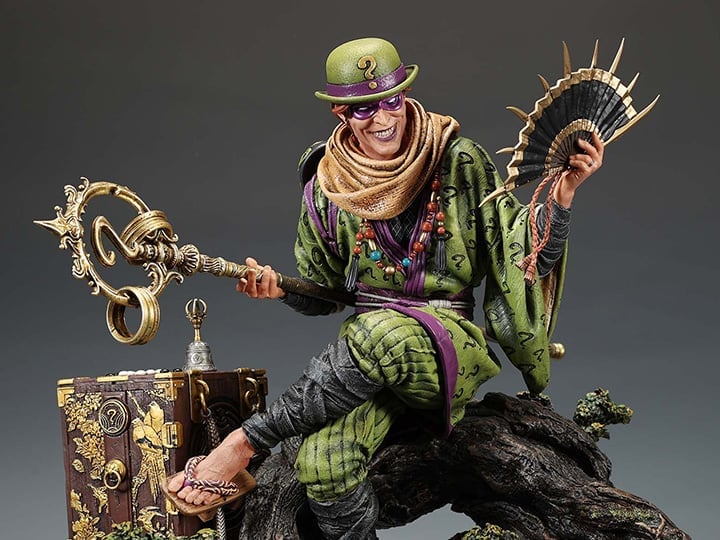 DC Premium Collectibles Samurai Series The Riddler 1/4 Scale Limited Edition Statue Gallery Image 1