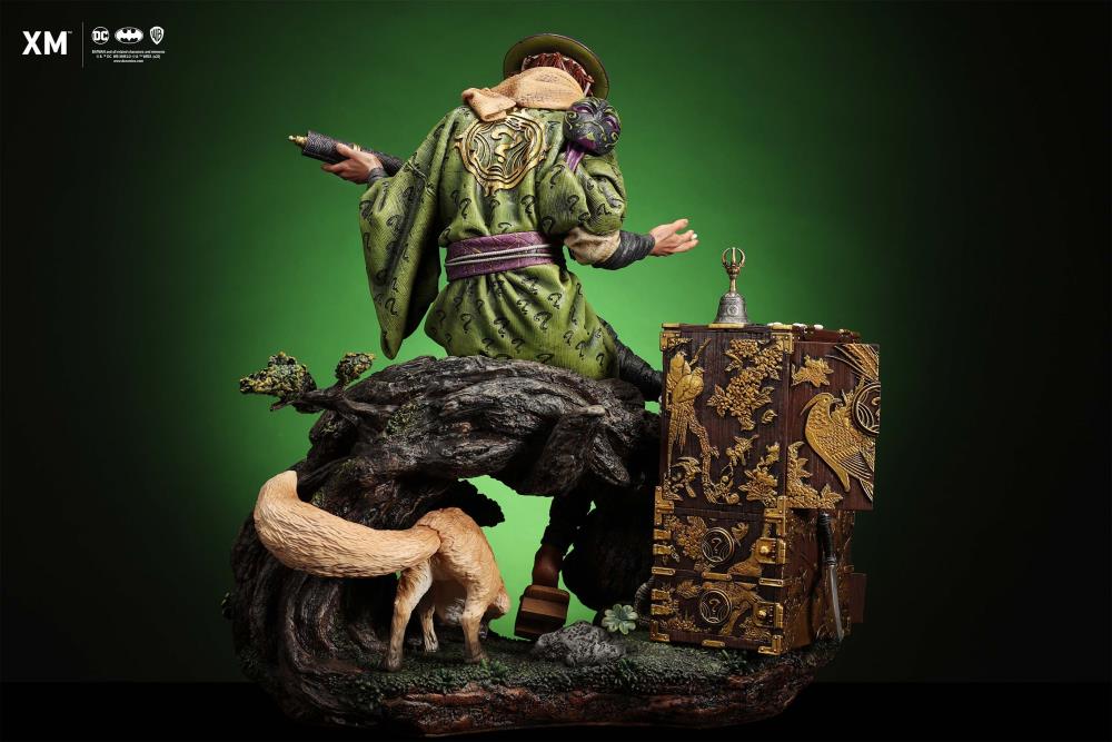 DC Premium Collectibles Samurai Series The Riddler 1/4 Scale Limited Edition Statue Gallery Image 20