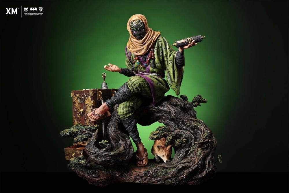 DC Premium Collectibles Samurai Series The Riddler 1/4 Scale Limited Edition Statue Gallery Image 6