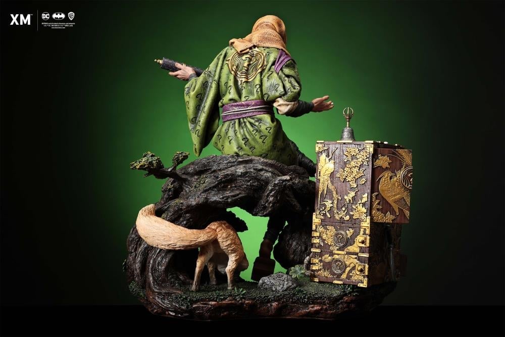 DC Premium Collectibles Samurai Series The Riddler 1/4 Scale Limited Edition Statue Gallery Image 8