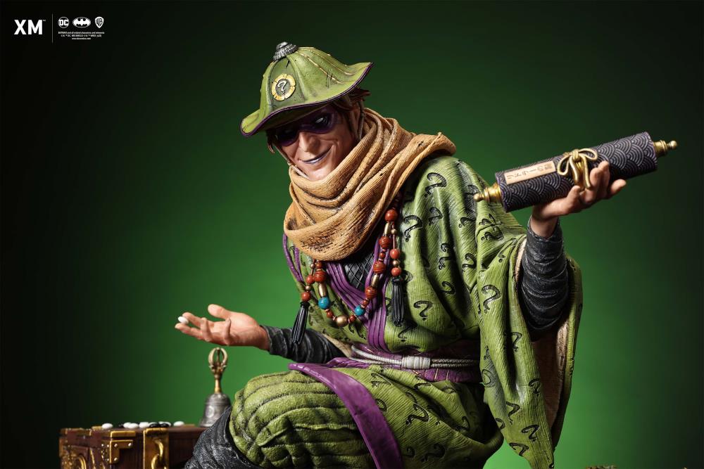 DC Premium Collectibles Samurai Series The Riddler 1/4 Scale Limited Edition Statue Gallery Image 21