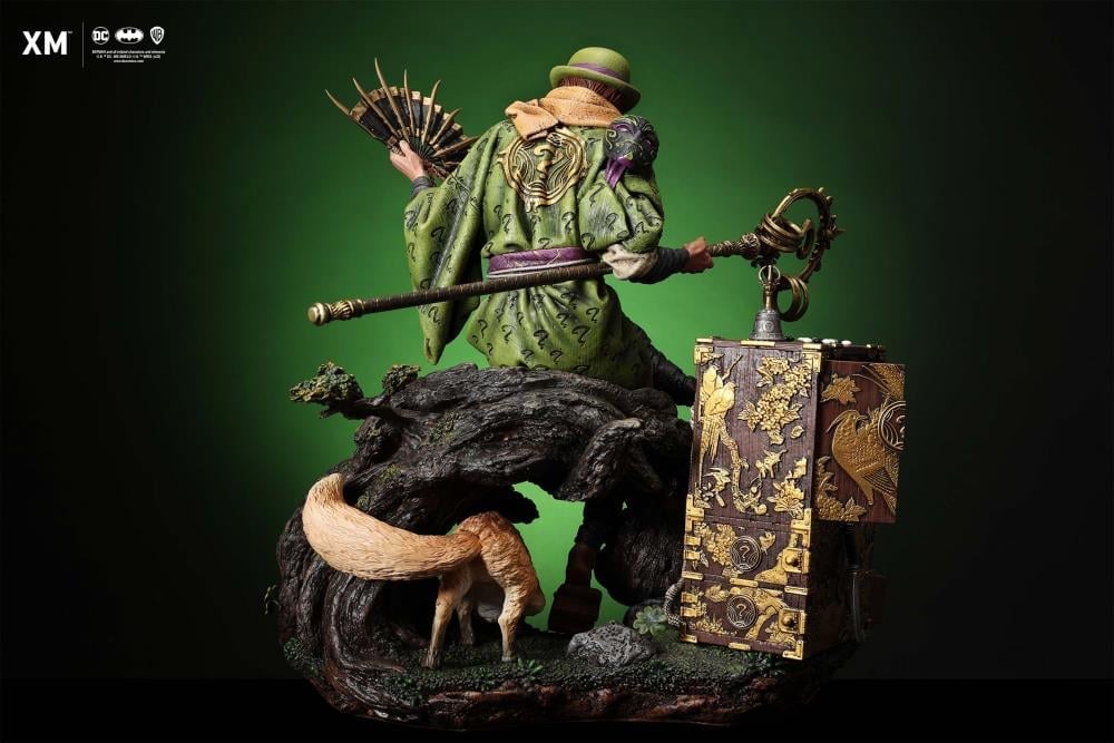 DC Premium Collectibles Samurai Series The Riddler 1/4 Scale Limited Edition Statue Gallery Image 32