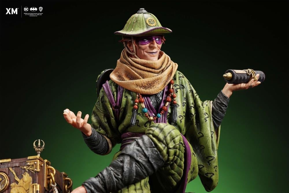 DC Premium Collectibles Samurai Series The Riddler 1/4 Scale Limited Edition Statue Gallery Image 22