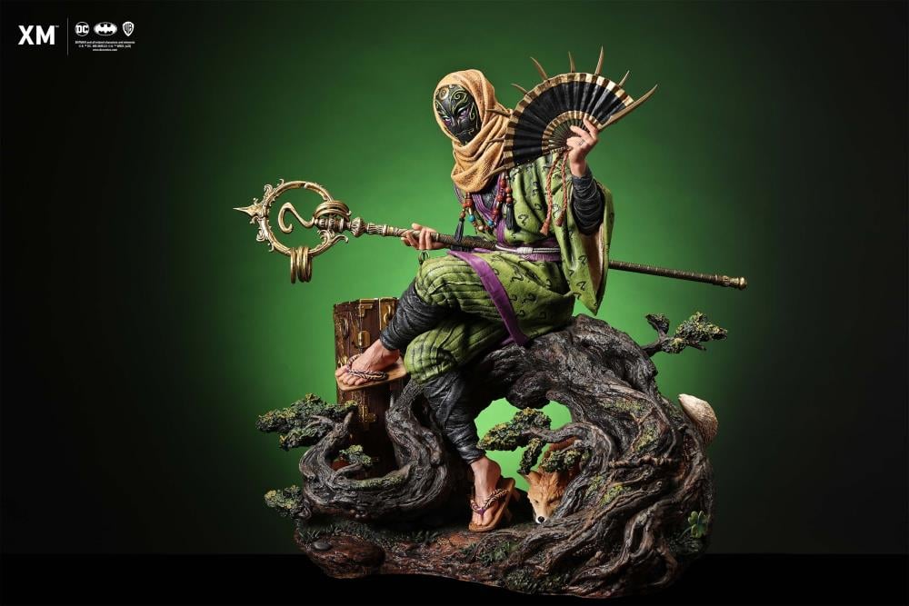DC Premium Collectibles Samurai Series The Riddler 1/4 Scale Limited Edition Statue Gallery Image 7