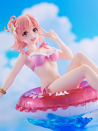 Aqua Float Girls フィギュア 4点セット My Teen Romantic Comedy SNAFU Climax! Aqua Float Girls Yui