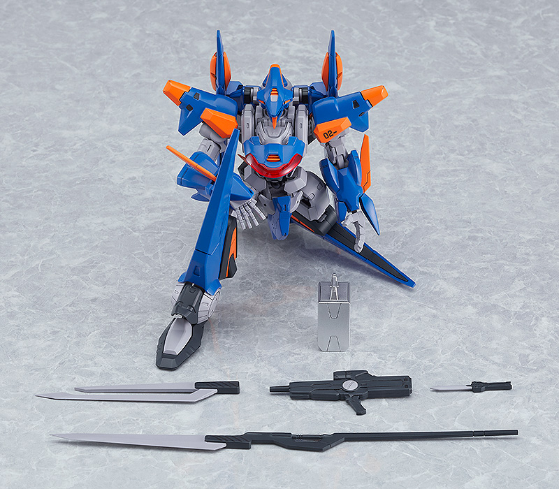 Martian Successor Nadesico Moderoid Aestivalis Aerial Battle Frame Model Kit Gallery Image 13