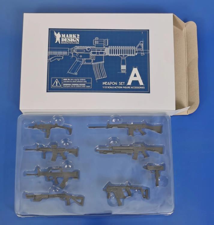 Weapon Set A 1/12 Scale Accessory Set