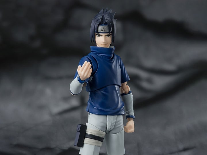 TAMASHII NATIONS SHFiguarts Sasuke Uchiha - Action Figure Naruto Shippuden 15 Cm