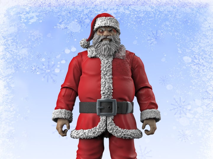 Naughty or Nice Collection Checking it Twice Santa BBTS Exclusive Figure Gallery Image 1