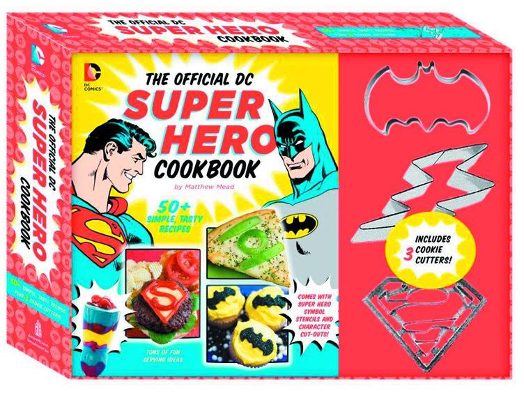 Official DC Super Hero Cookbook Deluxe Edition Gallery Image 1