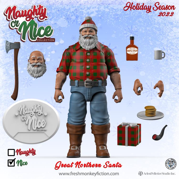 Naughty or Nice Collection Great Northern Santa BBTS Exclusive Figure Gallery Image 3