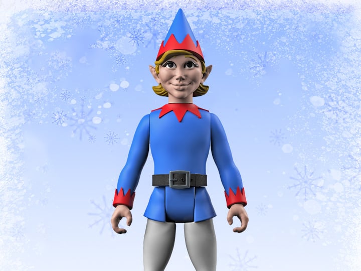 Naughty or Nice Collection Julie the Elf BBTS Exclusive Figure Gallery Image 1