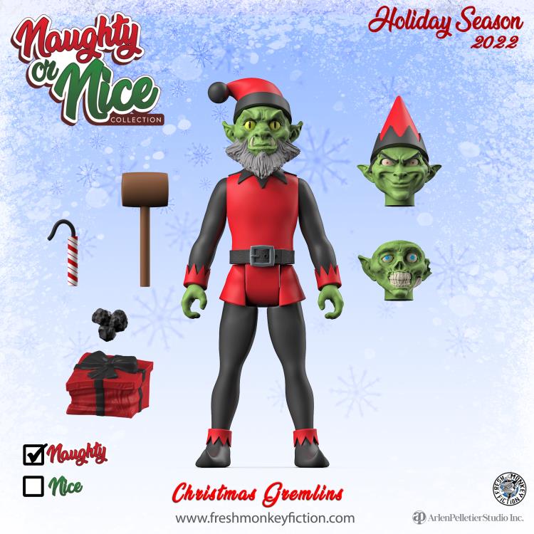 Naughty or Nice Collection Christmas Gremlin BBTS Exclusive Figure Gallery Image 3