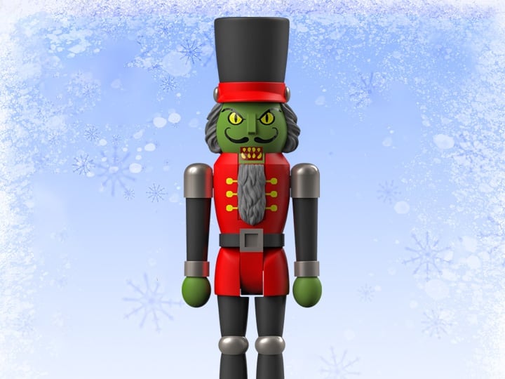 Naughty or Nice Collection Gremlin Nutcracker BBTS Exclusive Figure Gallery Image 1