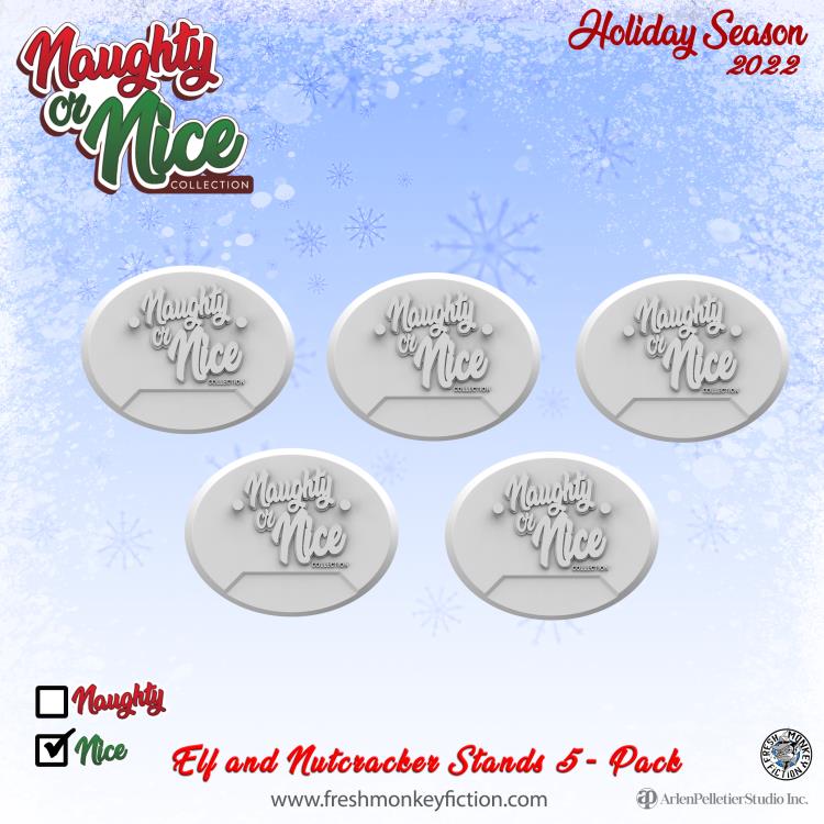 Naughty or Nice Collection BBTS Exclusive Set of 5 Small Stands Gallery Image 3