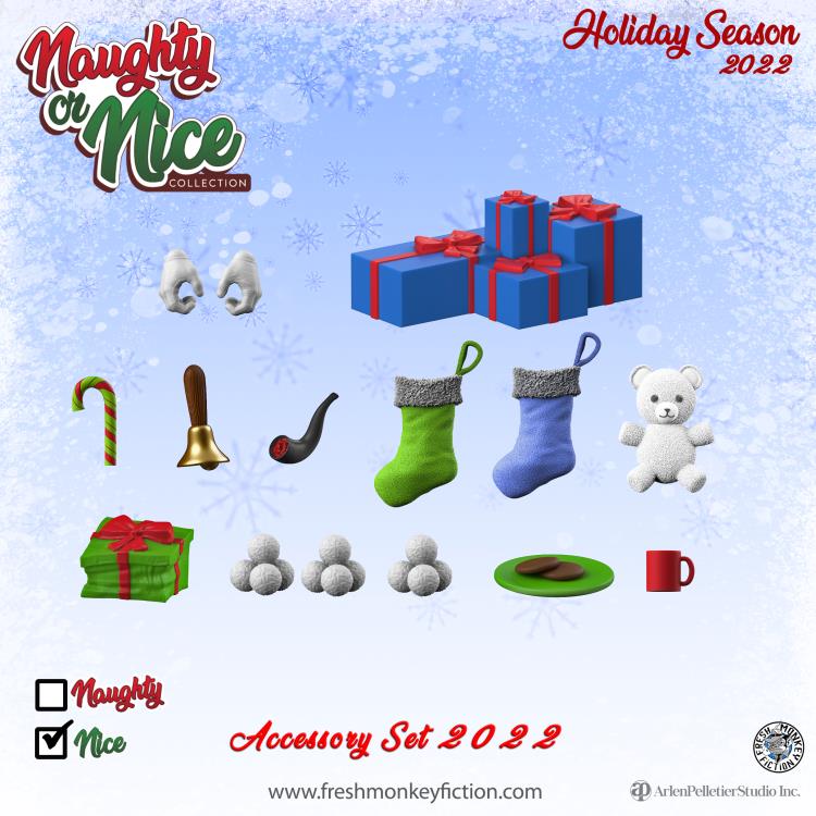 Naughty or Nice Collection BBTS Exclusive 2022 Accessory Set Gallery Image 3