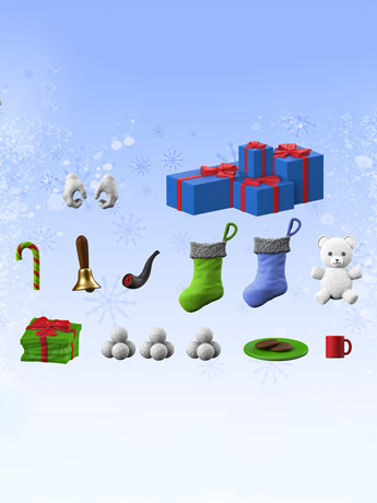 Naughty or Nice Collection BBTS Exclusive 2022 Accessory Set Gallery Image 2