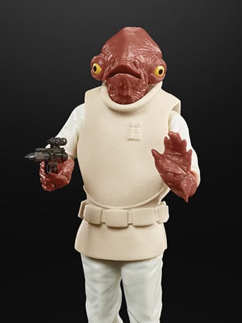 Star Wars 40th Anniversary The Black Series 6" Admiral Ackbar (Return of the Jedi) Gallery Image 2