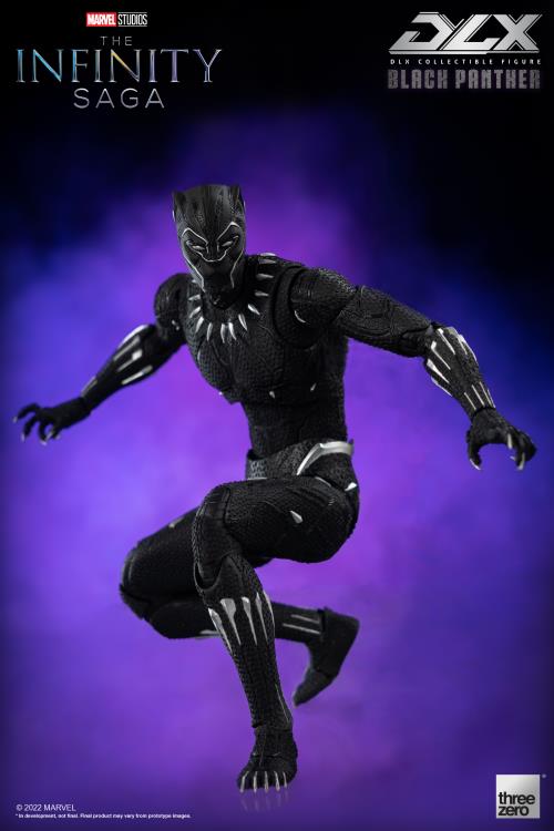 Avengers: The Infinity Saga DLX Black Panther 1/12 Scale Action Figure Gallery Image 5