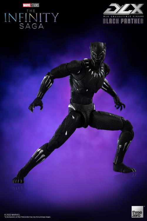 Avengers: The Infinity Saga DLX Black Panther 1/12 Scale Action Figure Gallery Image 7