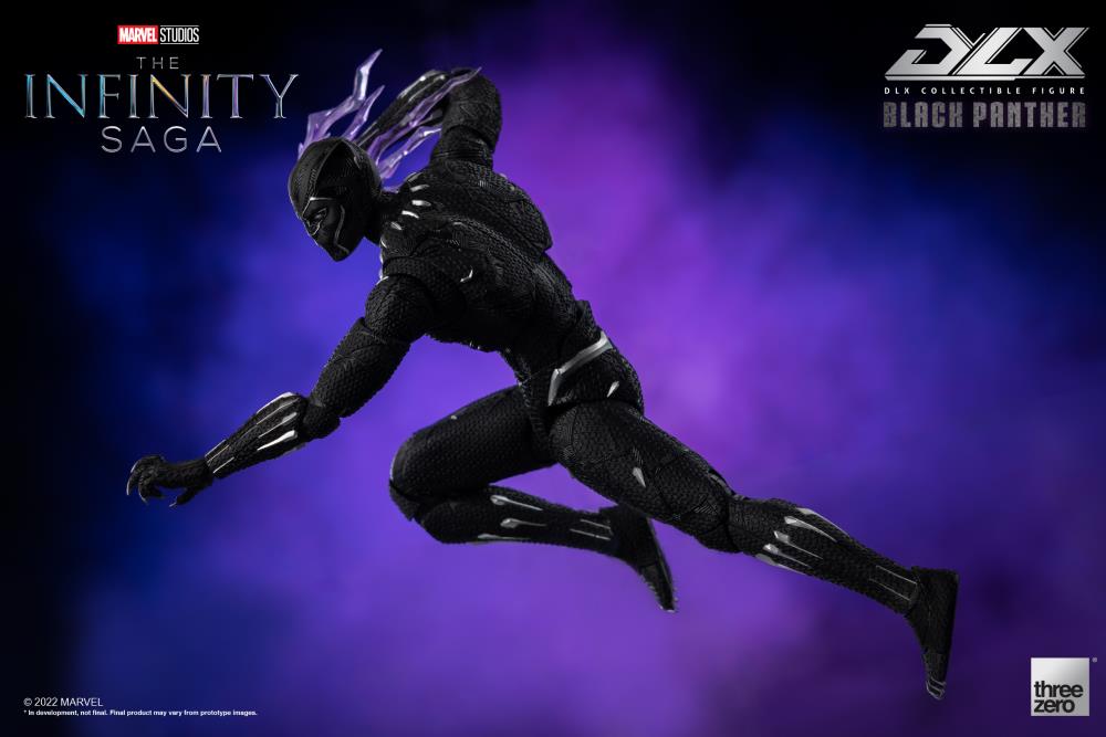 Avengers: The Infinity Saga DLX Black Panther 1/12 Scale Action Figure Gallery Image 13