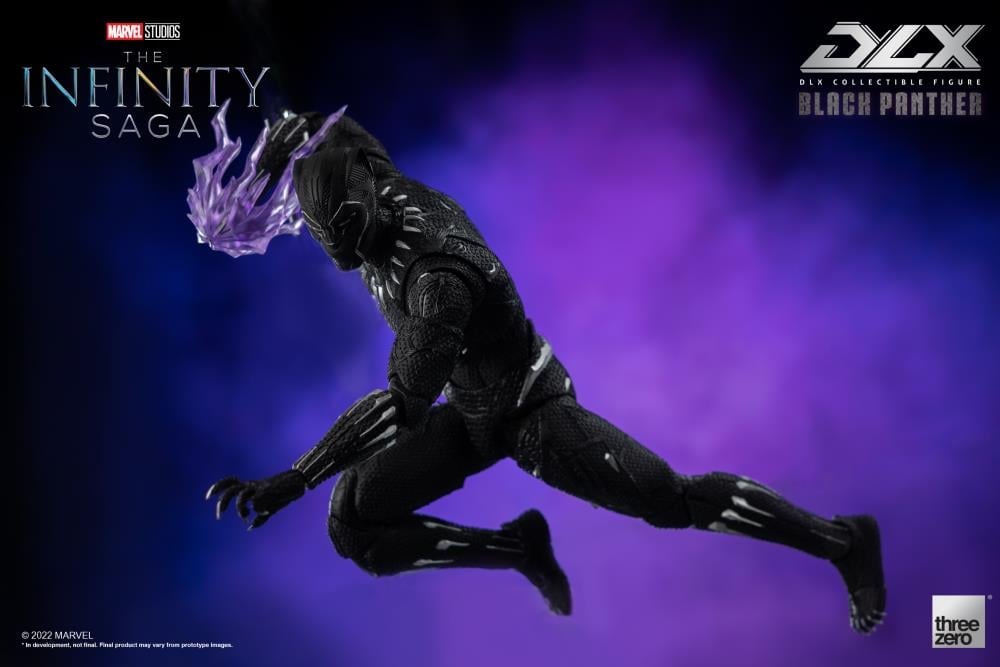 Avengers: The Infinity Saga DLX Black Panther 1/12 Scale Action Figure Gallery Image 12