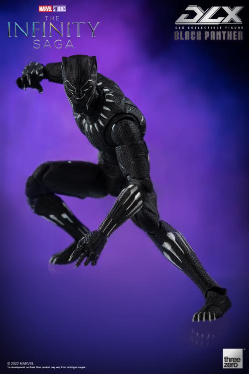 Avengers: The Infinity Saga DLX Black Panther 1/12 Scale Action Figure Gallery Image 6