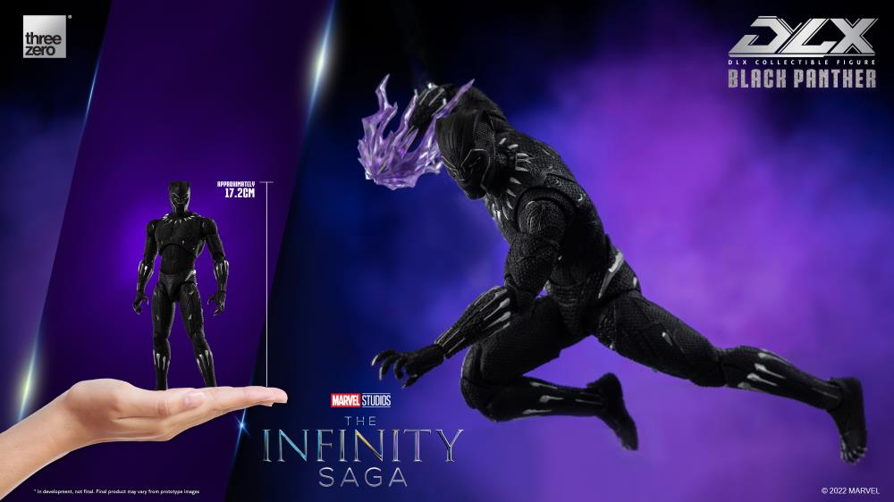 Avengers: The Infinity Saga DLX Black Panther 1/12 Scale Action Figure Gallery Image 19