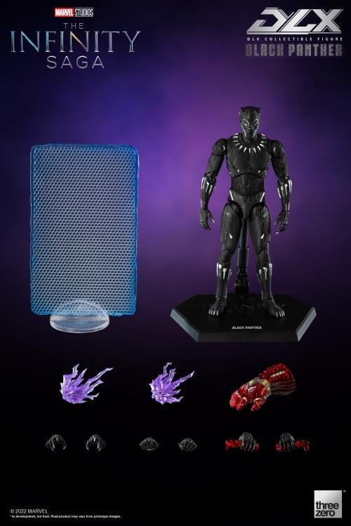 Avengers: The Infinity Saga DLX Black Panther 1/12 Scale Action Figure Gallery Image 18