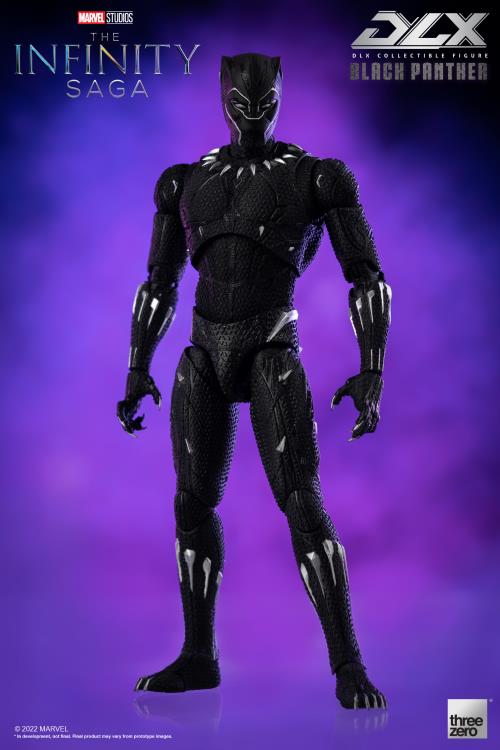 Avengers: The Infinity Saga DLX Black Panther 1/12 Scale Action Figure Gallery Image 3